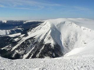 Ski-Gebiet im Riesengebirge